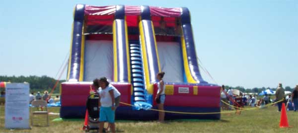 20ft Accelerator Inflatable Slide Rental Erie, PA