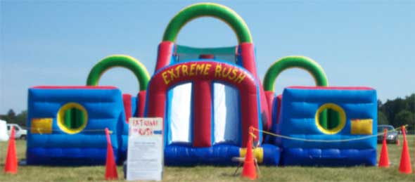 Extreme Rush Obstacle Course Rental Erie, PA