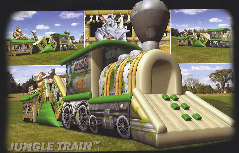 Jungle Train Obstacle Course Rental Erie, PA